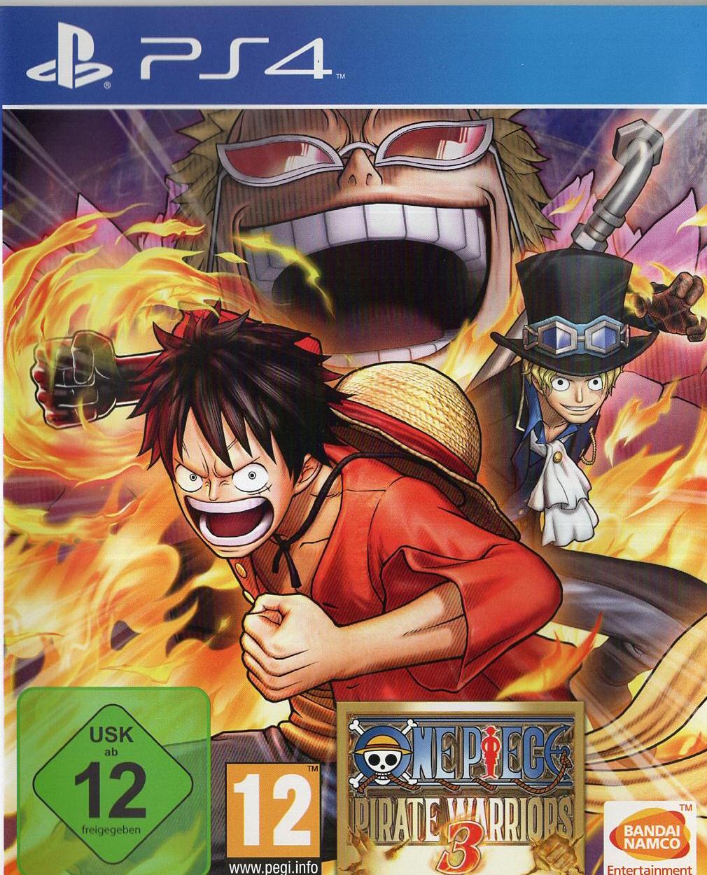 One Piece: Pirate Warriors 3 - PlayStation 4 Vorderseite