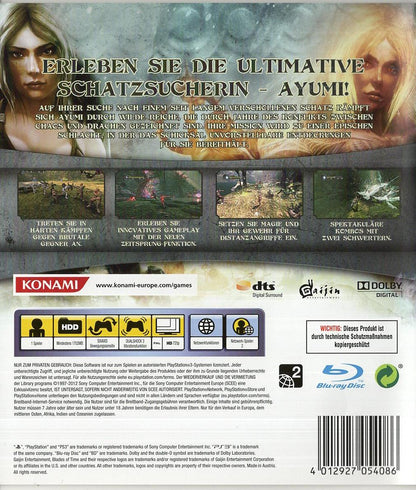 Blades of Time - PlayStation 3 Rückseite