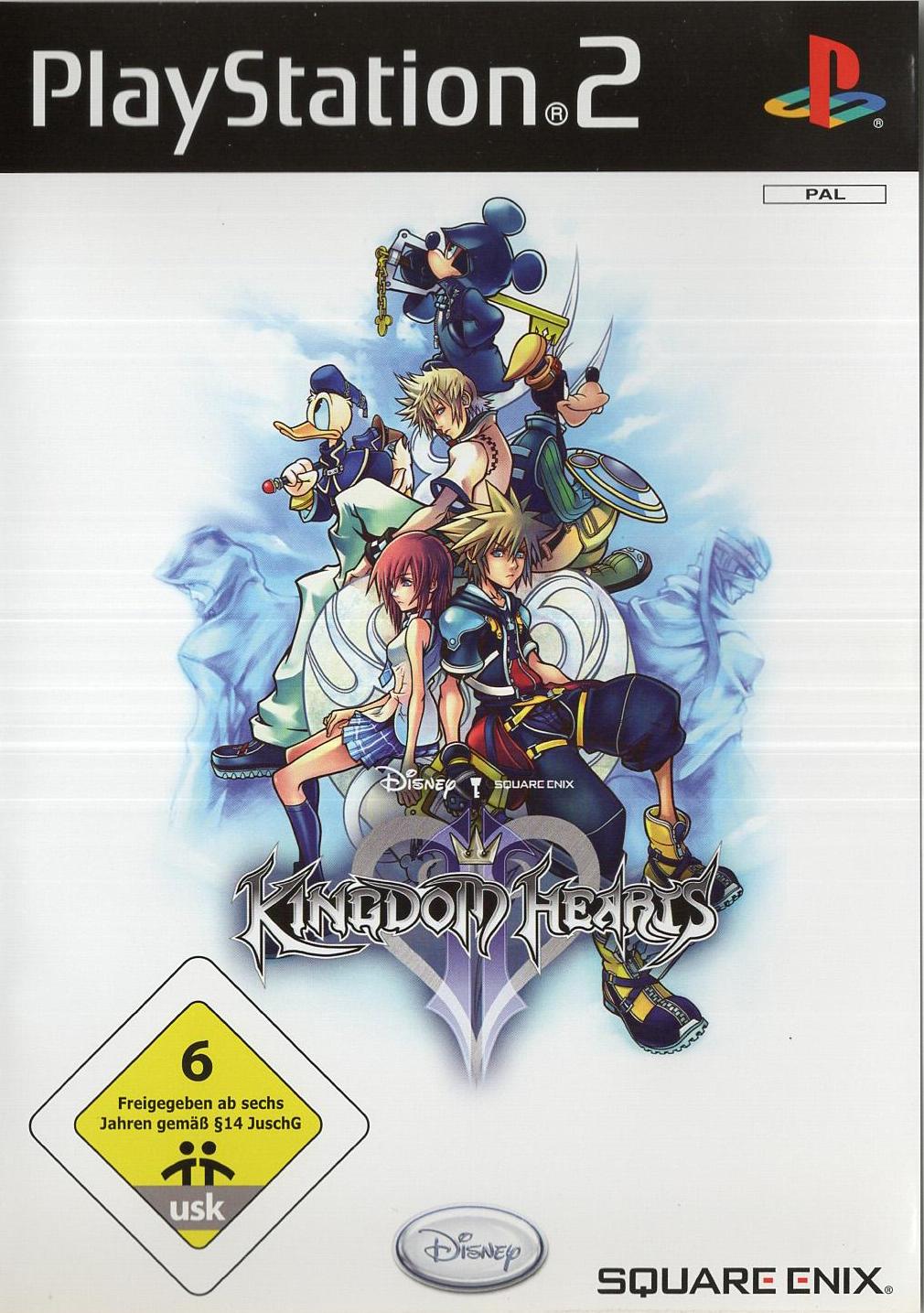 Kingdom Hearts II - PlayStation 2 Vorderseite