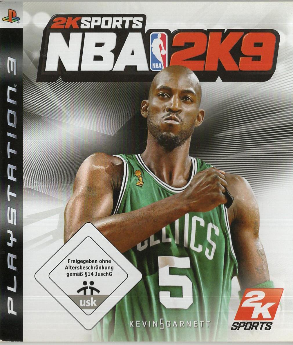 NBA 2K9 - PlayStation 3 Vorderseite