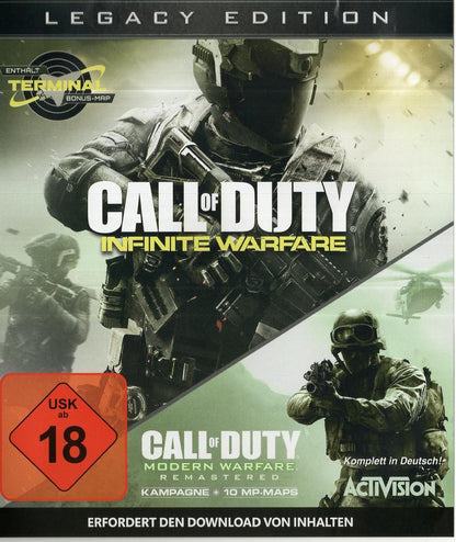 Call of Duty: Infinite Warfare Legacy Edition - Xbox One Vorderseite