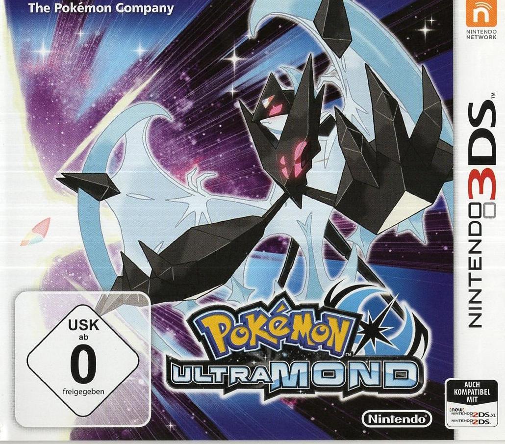 Pokémon Ultramond - Nintendo 3DS Vorderseite