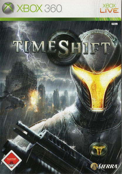 TimeShift - Xbox 360 Vorderseite