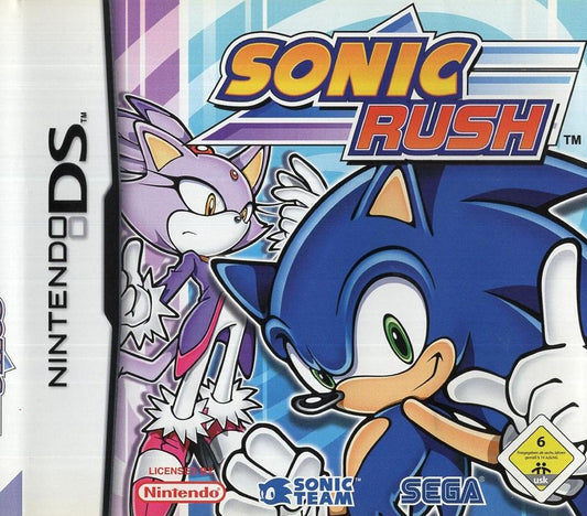 Sonic Rush - Nintendo DS Vorderseite