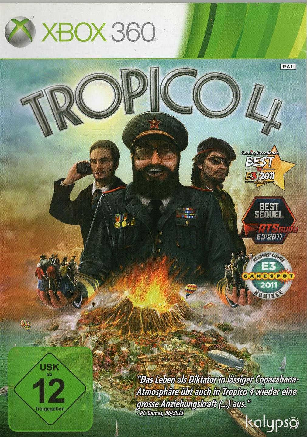Tropico 4 - Xbox 360 Vorderseite