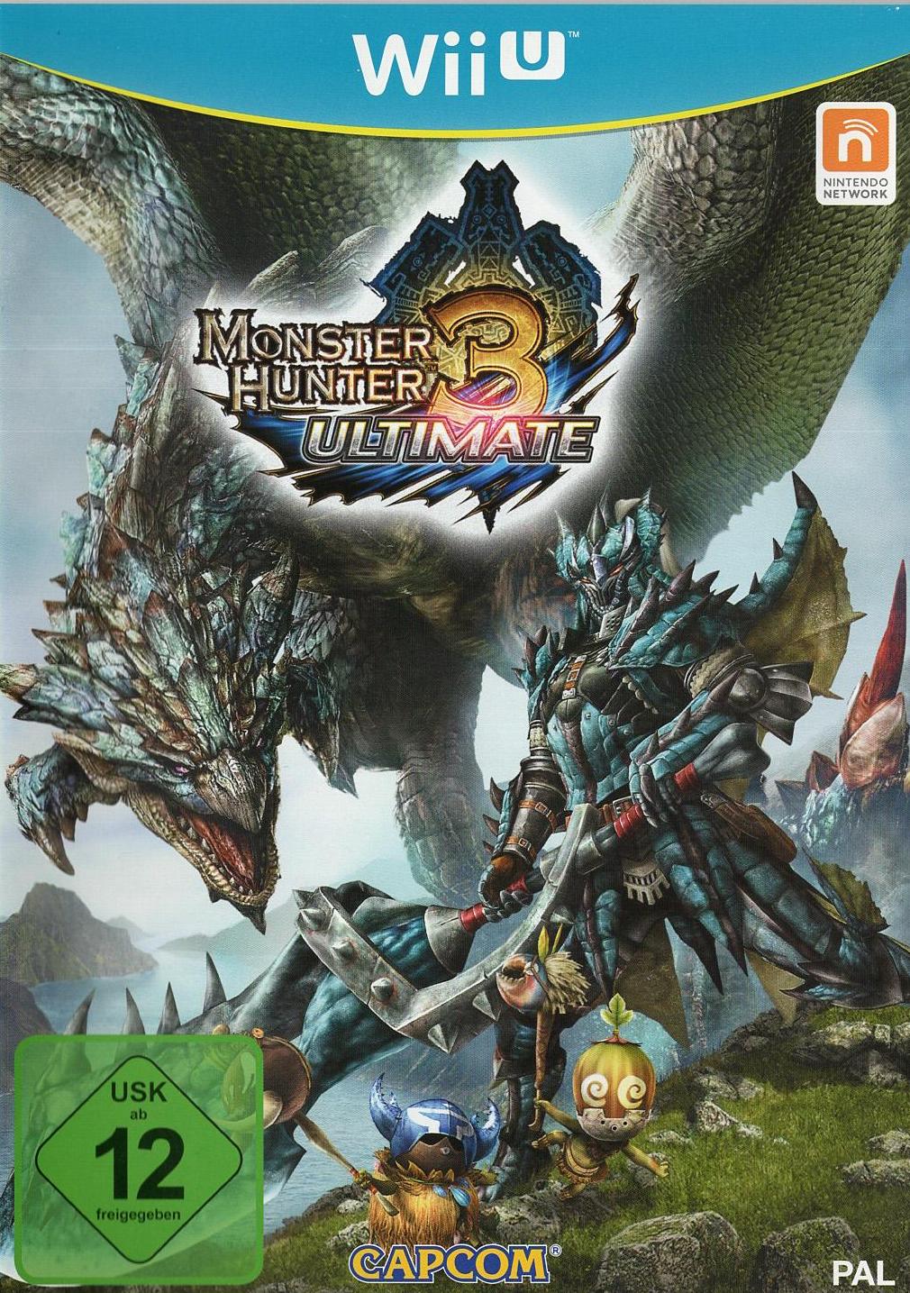 Monster Hunter 3 Ultimate - Nintendo Wii U Vorderseite