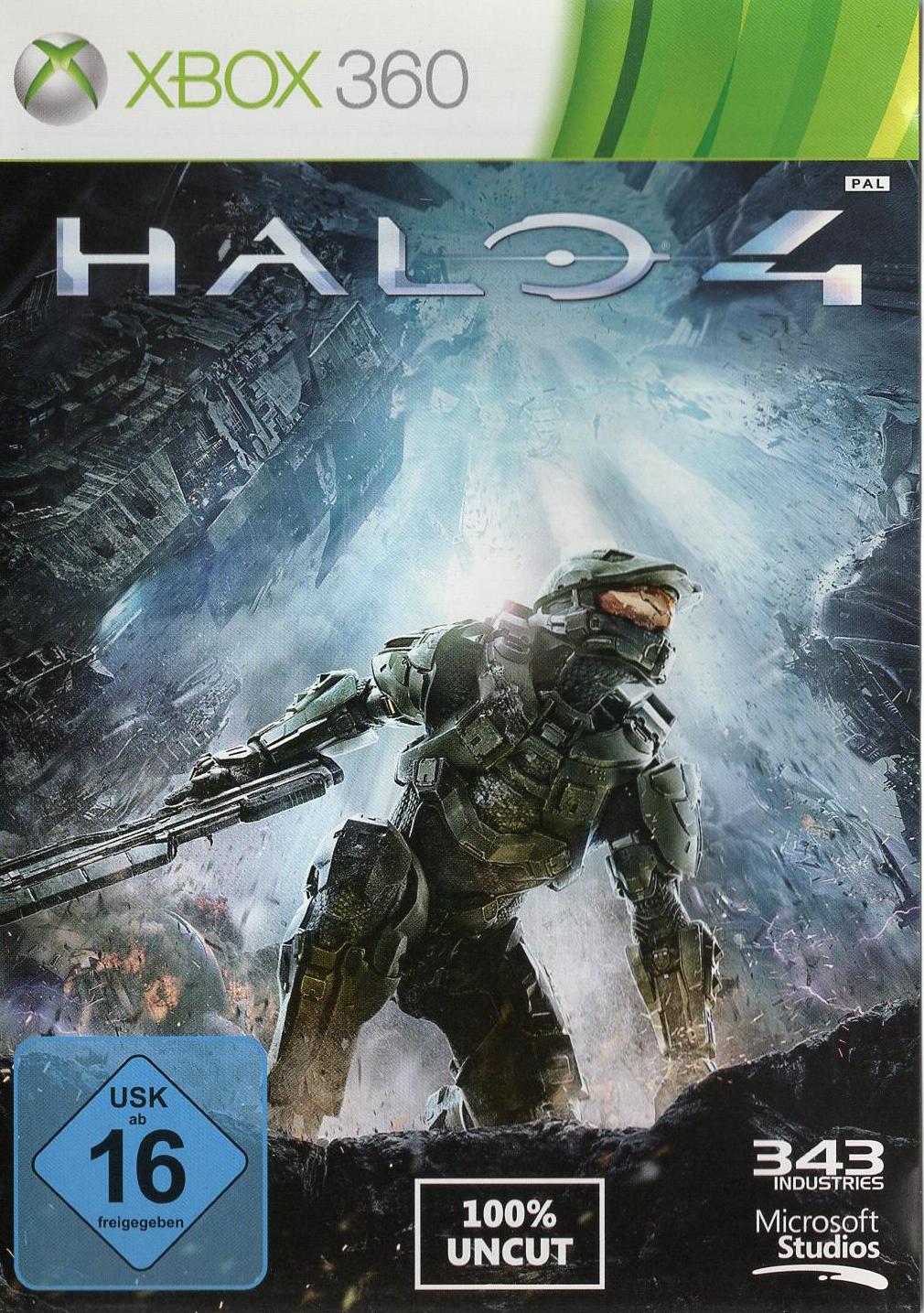 Halo 4 - Xbox 360 Vorderseite