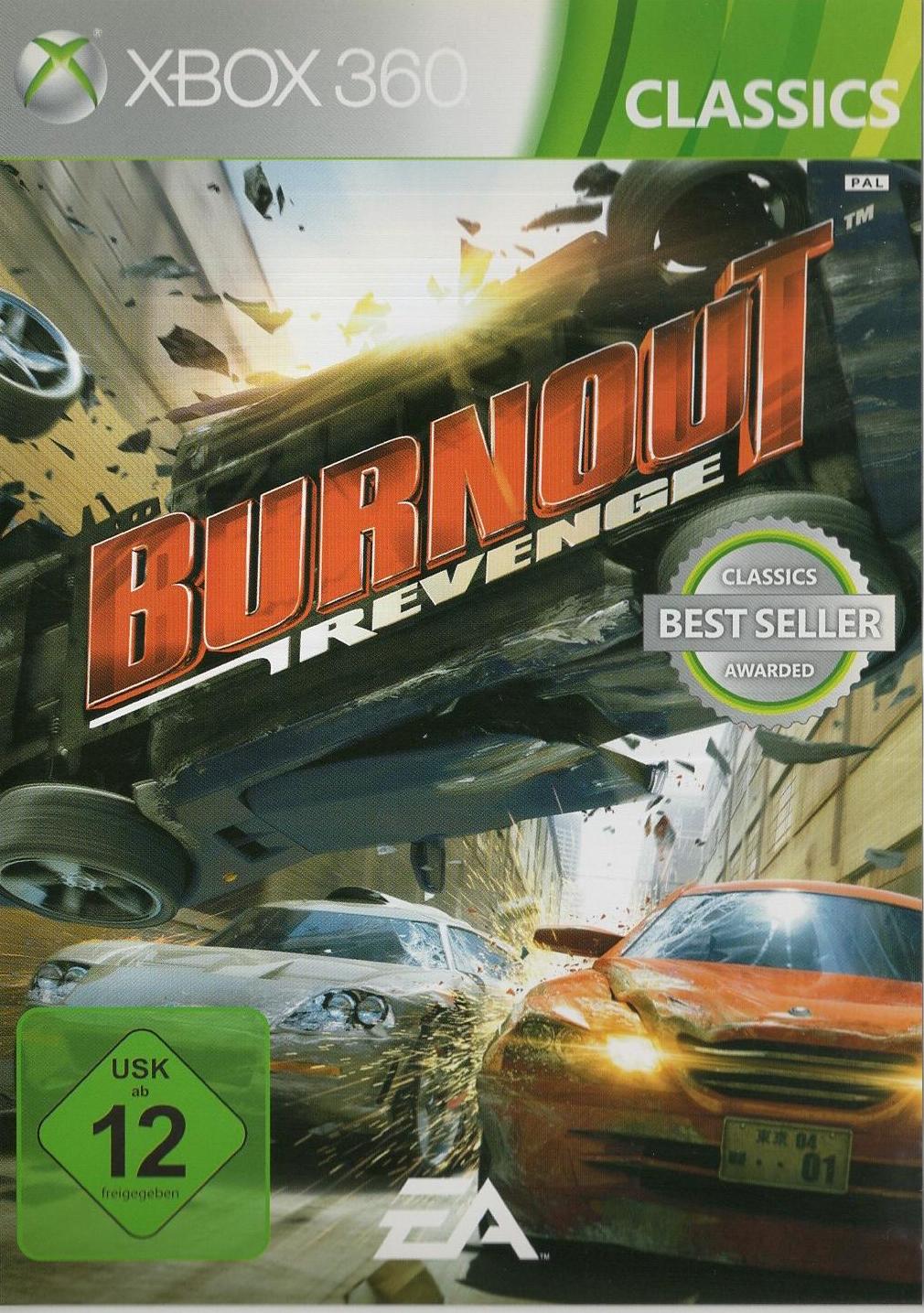Burnout Revenge - Xbox 360 Vorderseite
