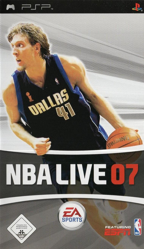 NBA Live 07 - PlayStation Portable Vorderseite