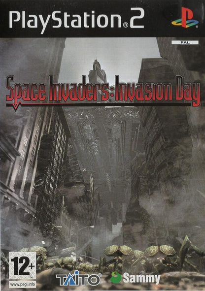 Space Invaders: Invasion Day - PlayStation 2 Vorderseite