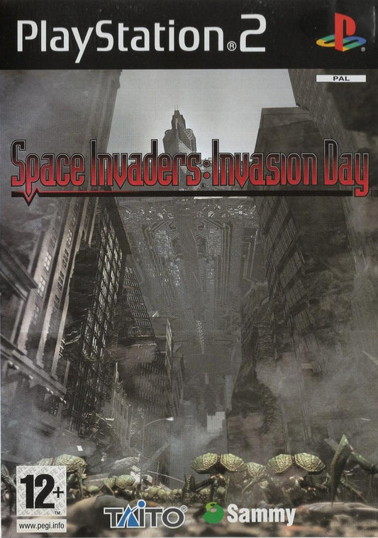 Space Invaders: Invasion Day - PlayStation 2 Vorderseite