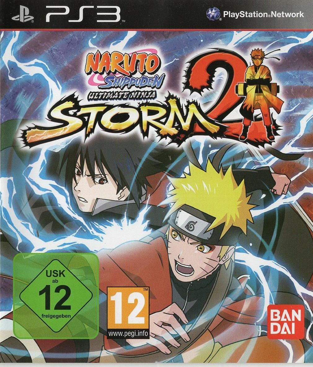 Naruto Shippuden: Ultimate Ninja Storm 2 - PlayStation 3 Vorderseite