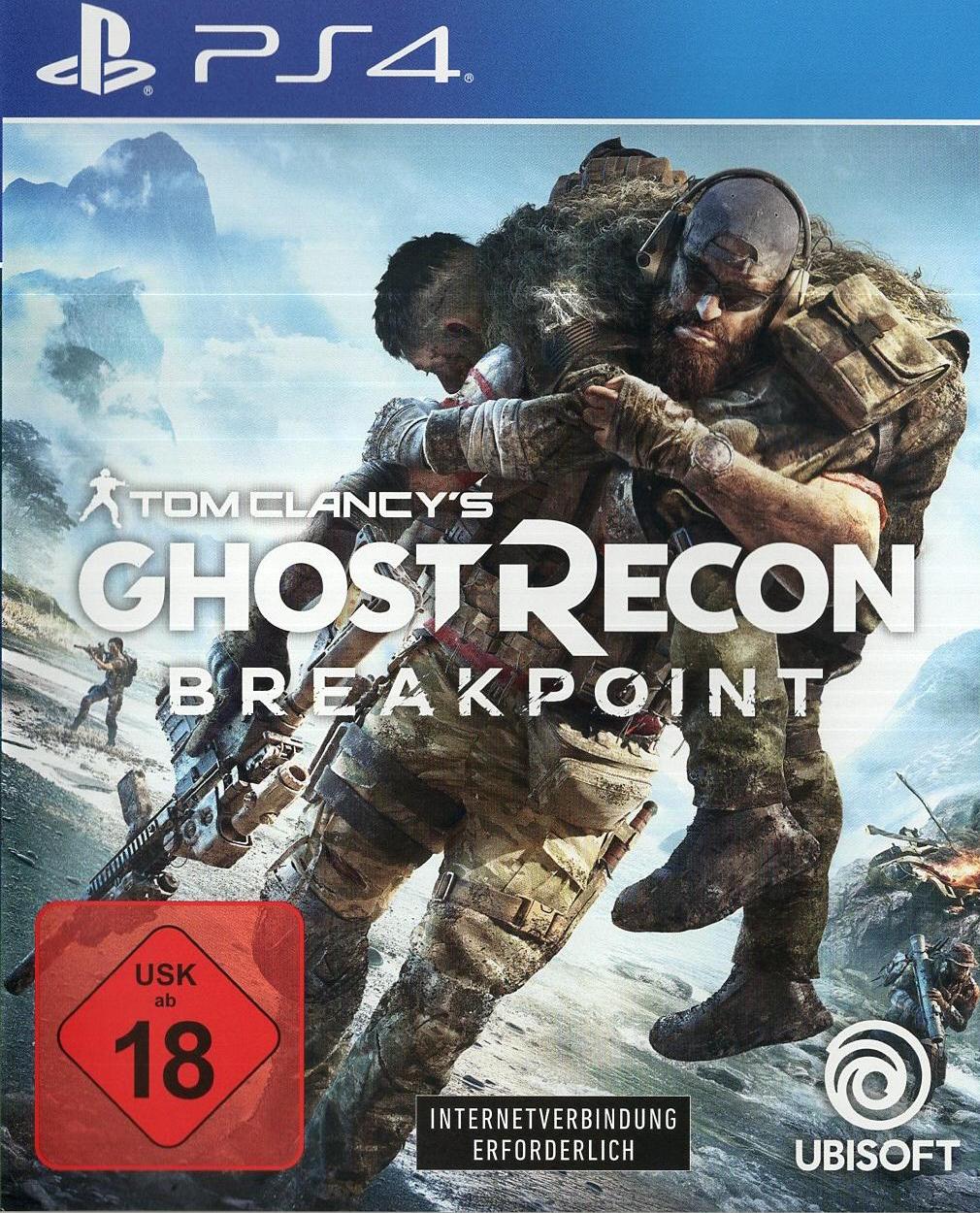 Tom Clancy's Ghost Recon Breakpoint - PlayStation 4 Vorderseite