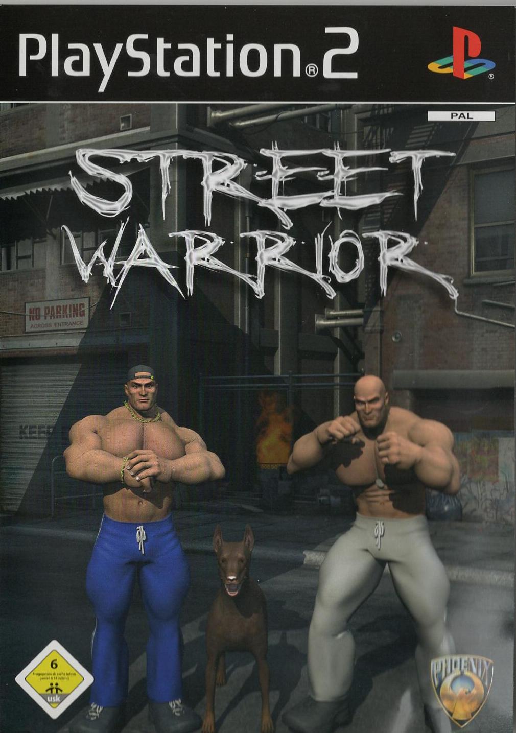 Street Warrior - PlayStation 2 Vorderseite