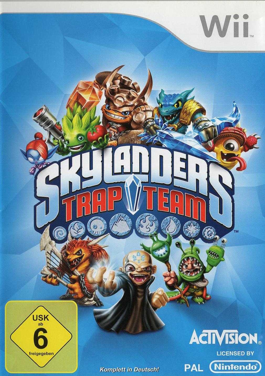 Skylanders: Trap Team - Nintendo Wii Vorderseite