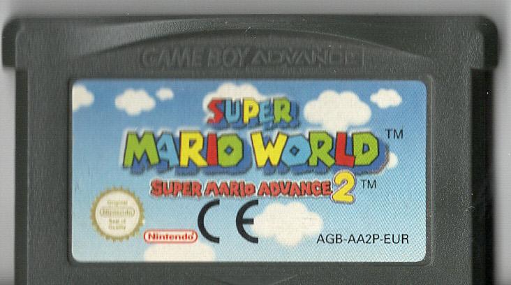 Super Mario World: Super Mario Advance 2 - Game Boy Advance - Modul Vorderseite