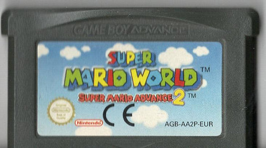 Super Mario World: Super Mario Advance 2 - Game Boy Advance - Modul Vorderseite