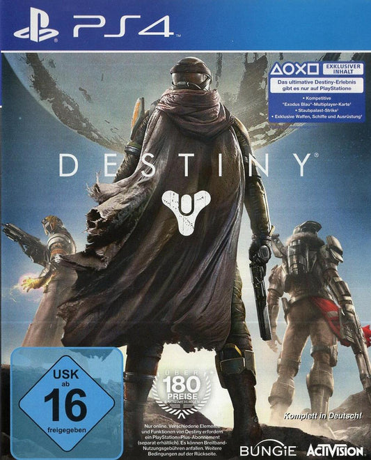 Destiny - PlayStation 4 Vorderseite