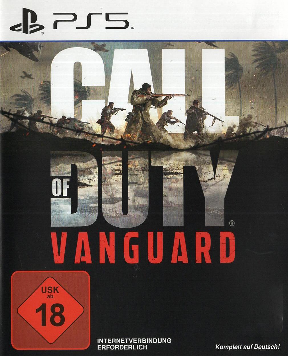 Call of Duty: Vanguard - PlayStation 5 Vorderseite