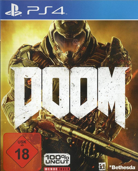 DOOM - PlayStation 4 Vorderseite