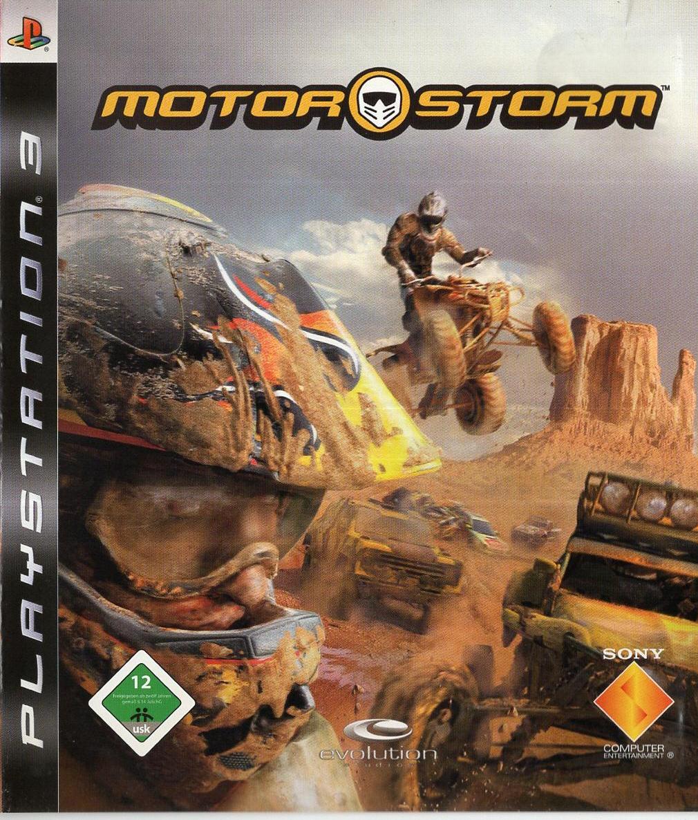 MotorStorm - PlayStation 3 Vorderseite