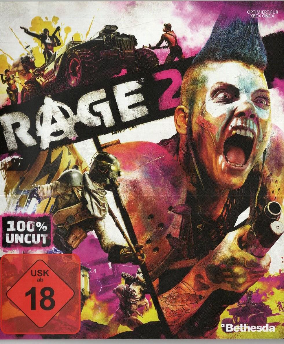 Rage 2 - Xbox One Vorderseite