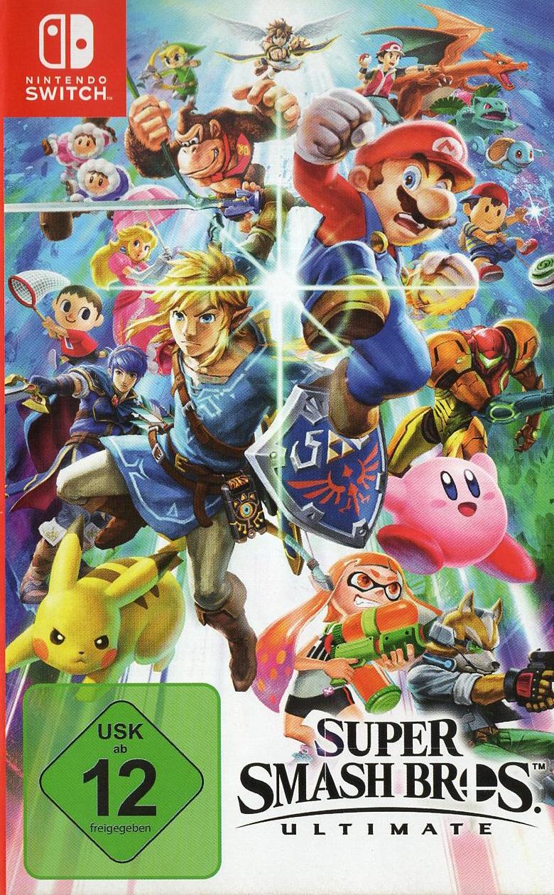 Super Smash Bros. Ultimate - Nintendo Switch Vorderseite