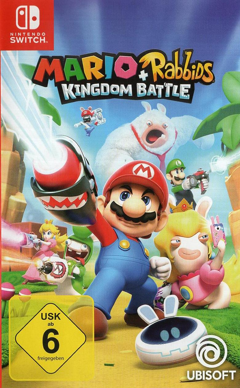 Mario + Rabbids Kingdom Battle - Nintendo Switch Vorderseite