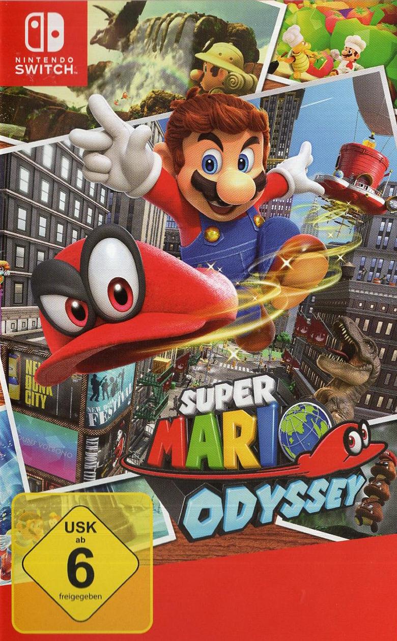Super Mario Odyssey - Nintendo Switch Vorderseite