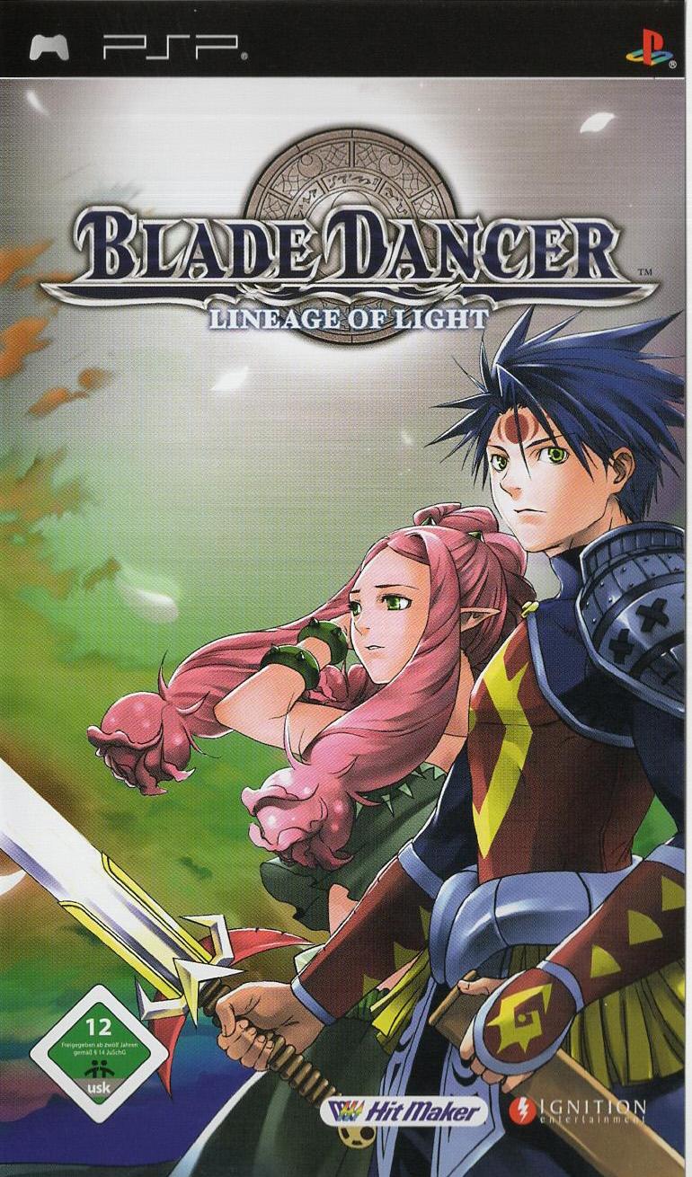 Blade Dancer: Lineage of Light - PlayStation Portable Vorderseite