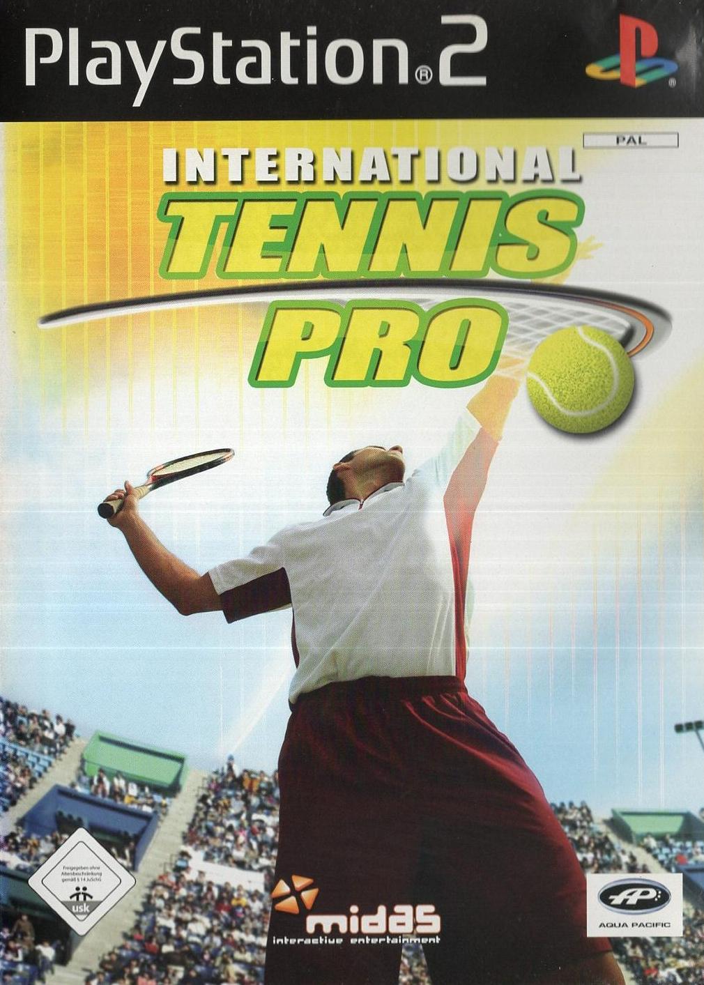 International Tennis Pro - PlayStation 2 Vorderseite