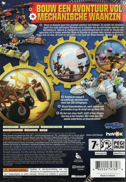 Banjo-Kazooie: Nuts & Bolts - Xbox 360 Rückseite