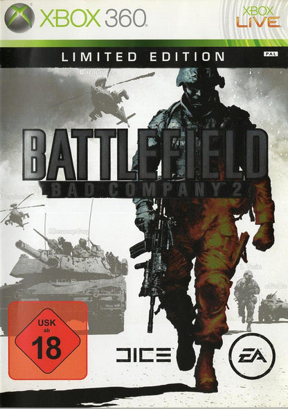 Battlefield: Bad Company 2 - Xbox 360 Vorderseite