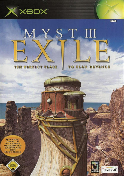 Myst III: Exile - Xbox Vorderseite