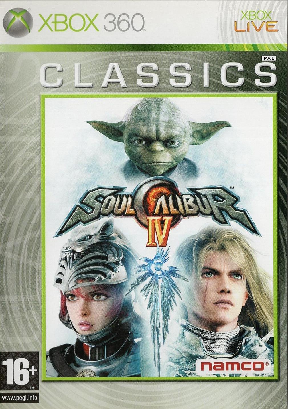 Soulcalibur IV - Xbox 360 Vorderseite