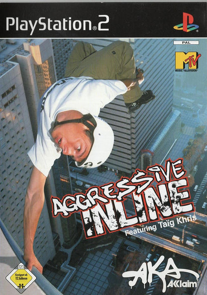 Aggressive Inline - PlayStation 2 Vorderseite