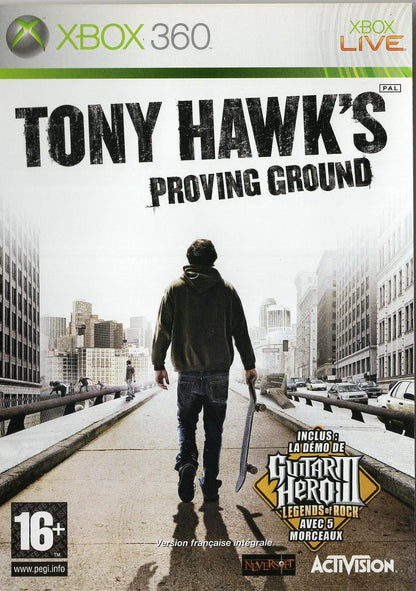 Tony Hawk's Proving Ground - Xbox 360 Vorderseite