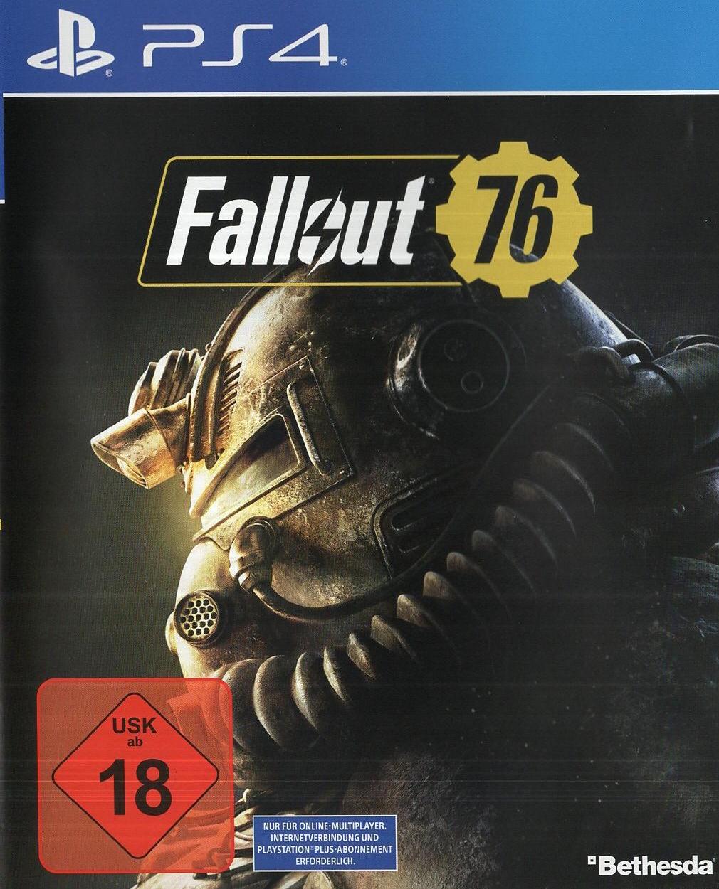 Fallout 76 - PlayStation 4 Vorderseite