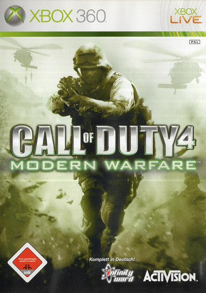 Call of Duty 4: Modern Warfare - Xbox 360 Vorderseite