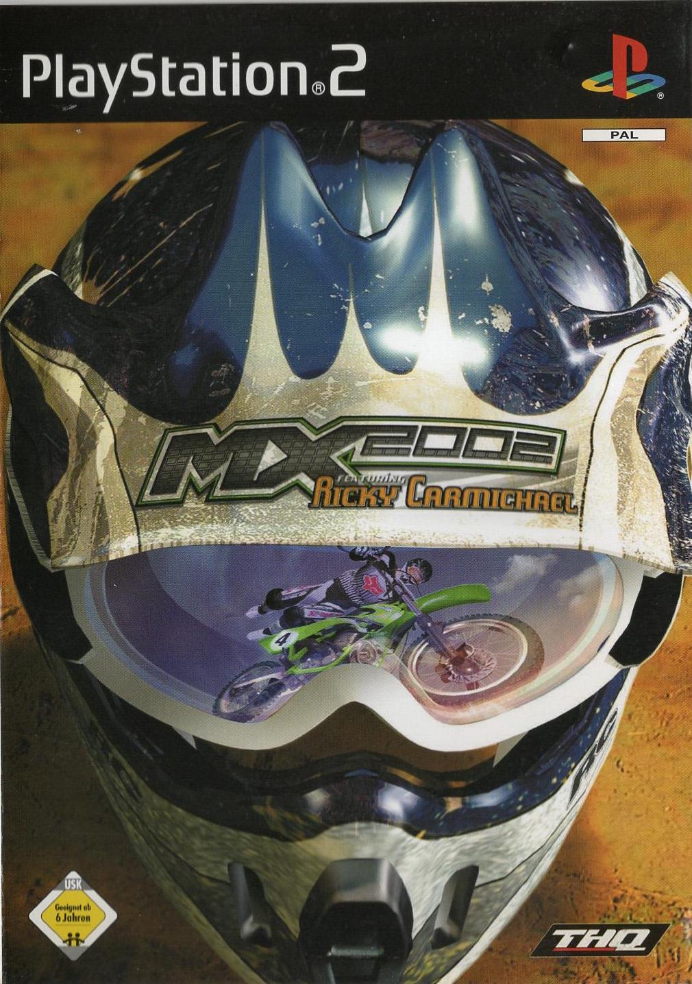 MX2002 featuring Ricky Carmichael - PlayStation 2 Vorderseite