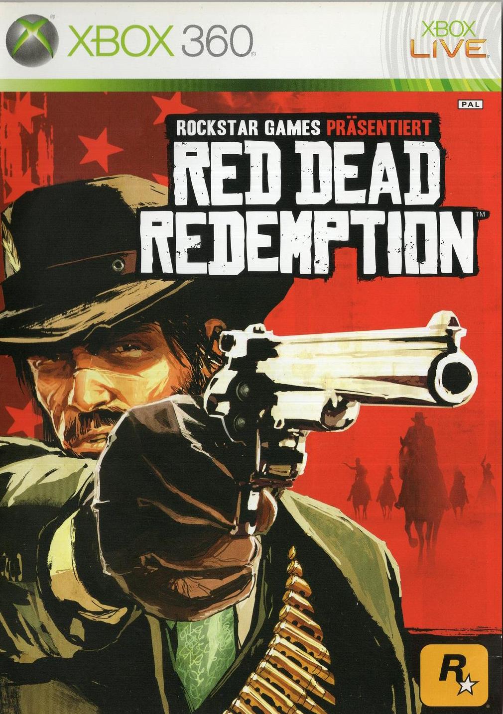 Red Dead Redemption - Xbox 360 Vorderseite