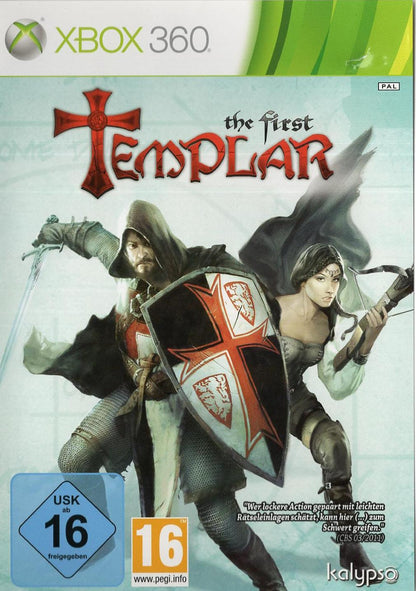 The First Templar - Xbox 360 Vorderseite