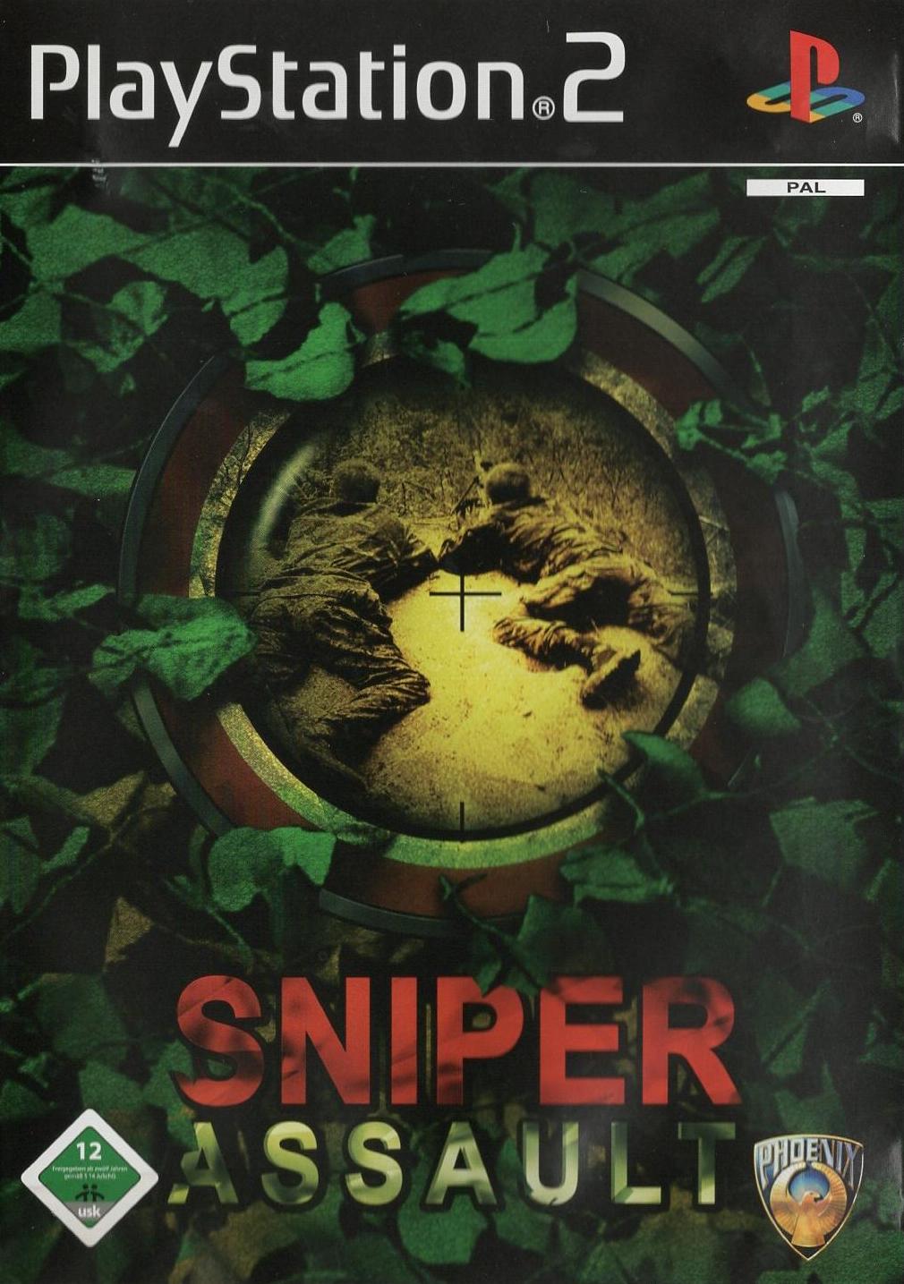 Sniper Assault - PlayStation 2 Vorderseite