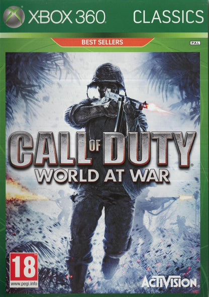 Call of Duty: World at War - Xbox 360 Vorderseite