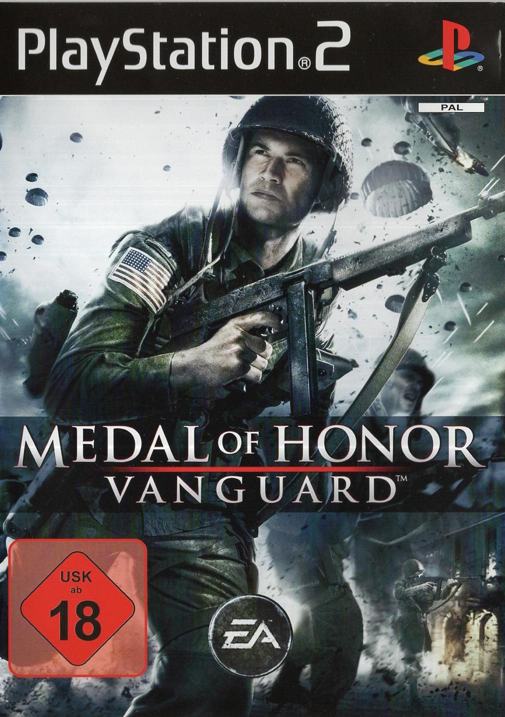Medal of Honor: Vanguard - PlayStation 2 Vorderseite