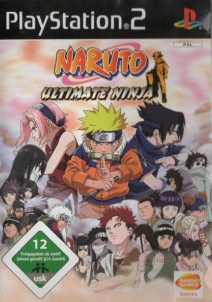Naruto: Ultimate Ninja - PlayStation 2 Vorderseite