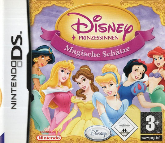 Disney Prinzessinnen: Magische Schätze - Nintendo DS Vorderseite