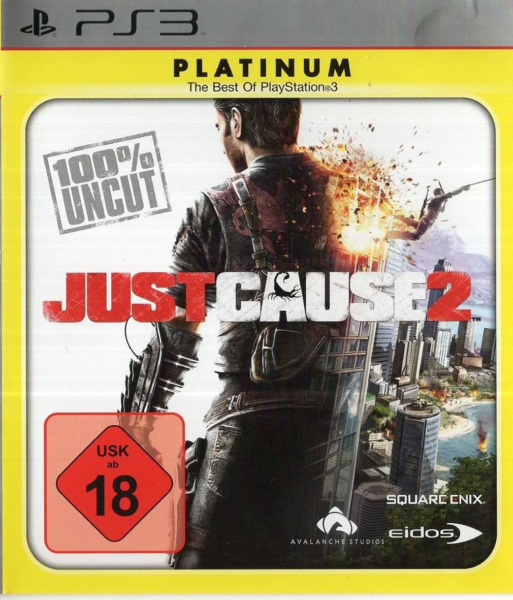 Just Cause 2 - PlayStation 3 Vorderseite
