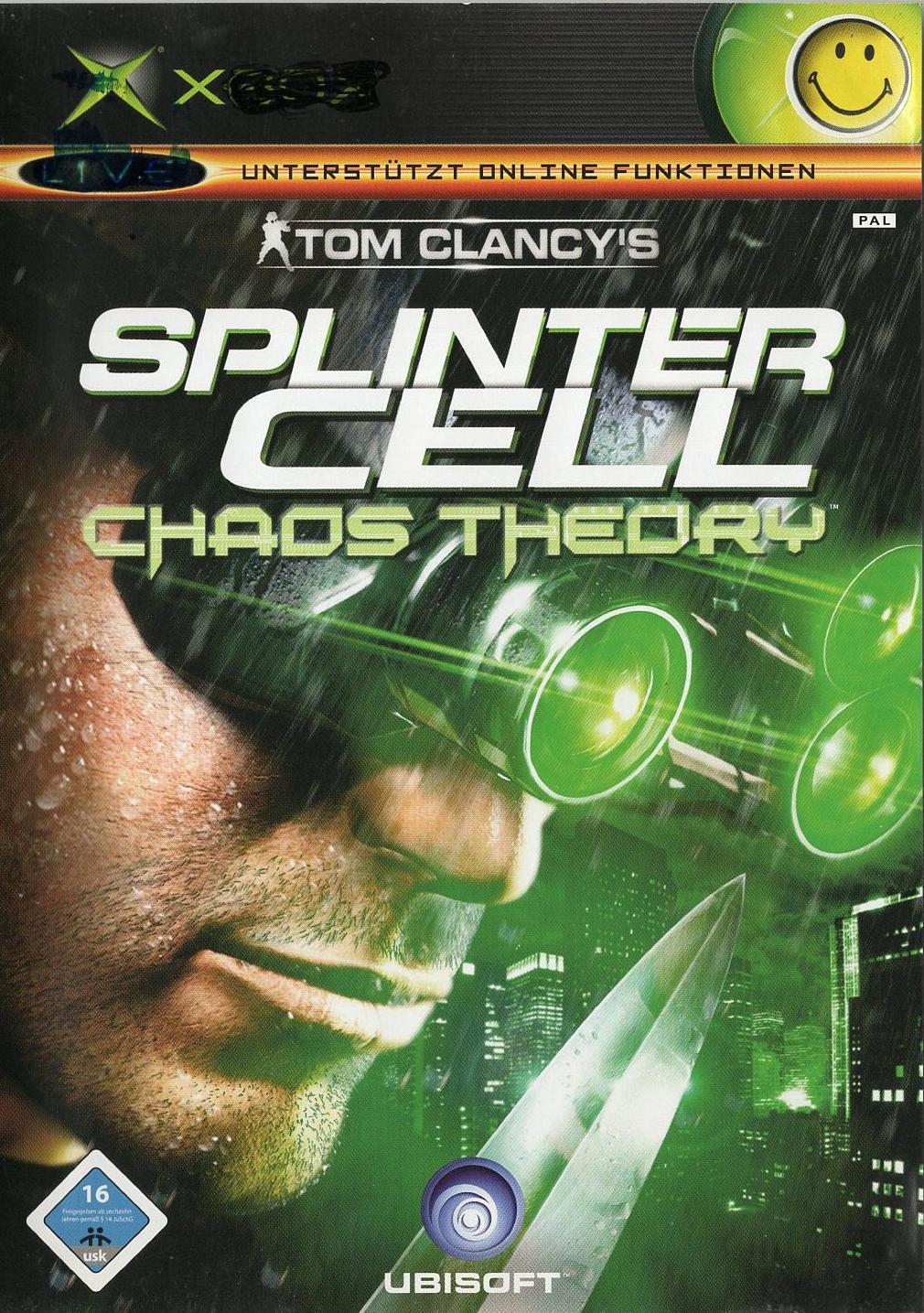Tom Clancy's Splinter Cell: Chaos Theory - Xbox Vorderseite