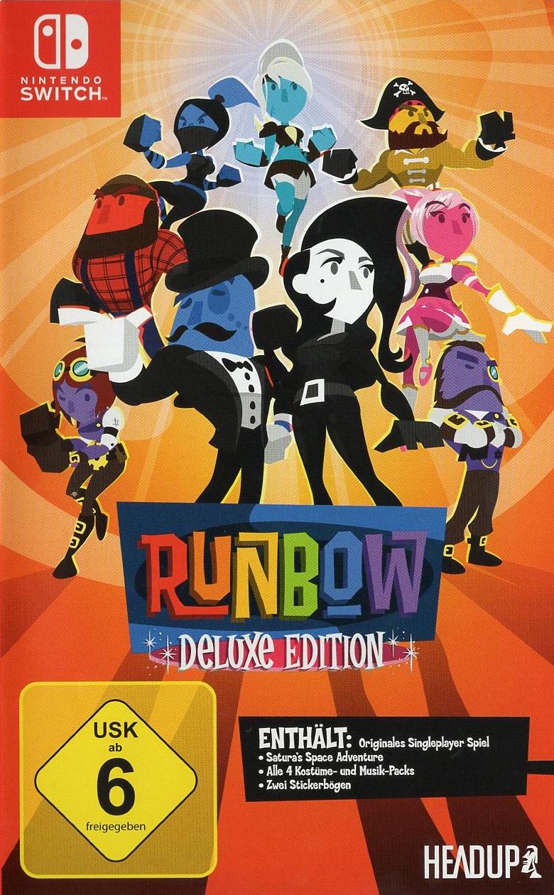 Runbow - Deluxe Edition - Nintendo Switch Vorderseite